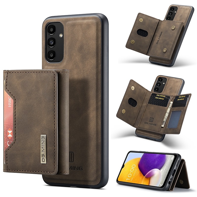 2025年 サムスンギャラクシーS24 A73 A53 A33 Note 20ウルトラ A12 A52 A13 S25ウルトラ用の電話ケース ウォレットケース 取り外し可能なウォレット 磁気 PUレザー コレクション – $25.99 –P1