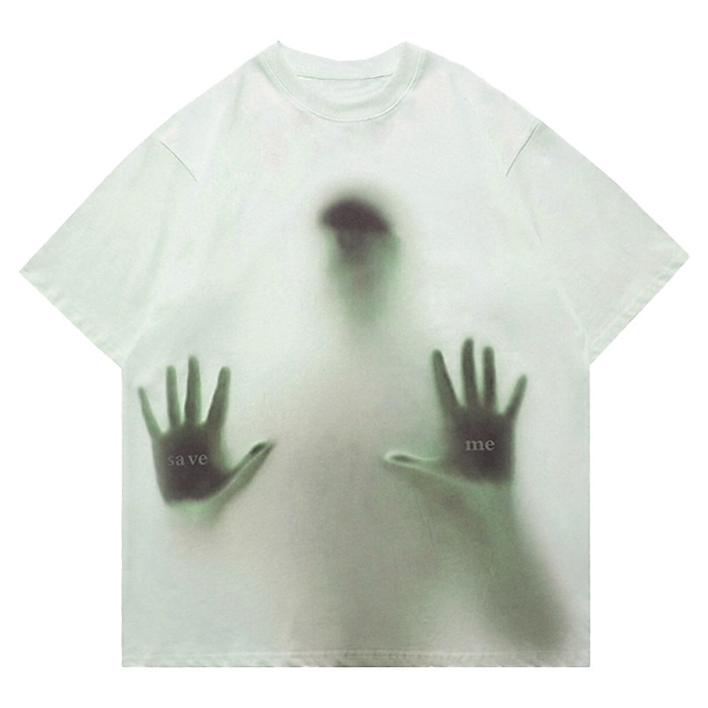 Homme Dessin animé Impressions Graphiques T-shirt Manche Courte T-shirt Impression 3D Col ras du cou Chemise Sports Designer Occasionnel Extérieur Rue Quotidien Blanc + Gris clair Rose Claire Bleu Été de 2025 ? $17.99 –P6