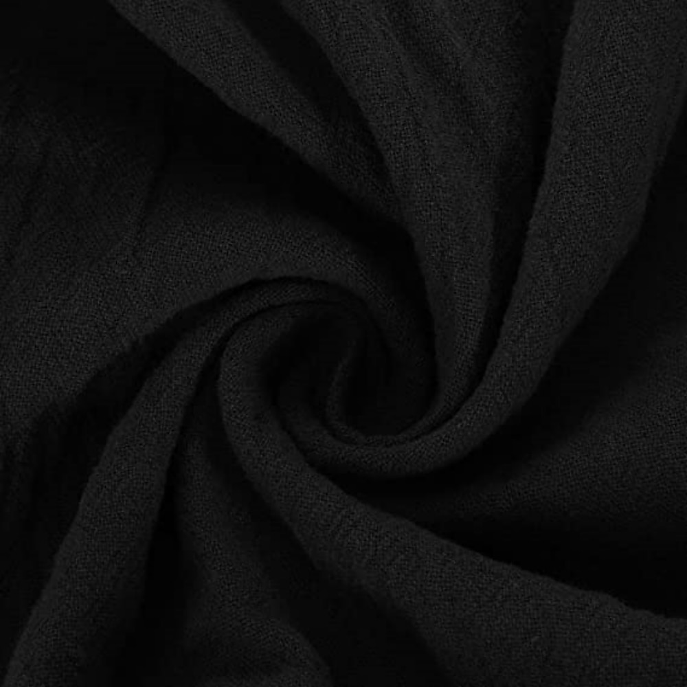 Damenhose aus Baumwollleinen mit Seitentaschen, weites Bein, locker lässig, Sommer, Herbst, Weiß, Hellblau, S, 2XL 2025 - $21.99 –P6