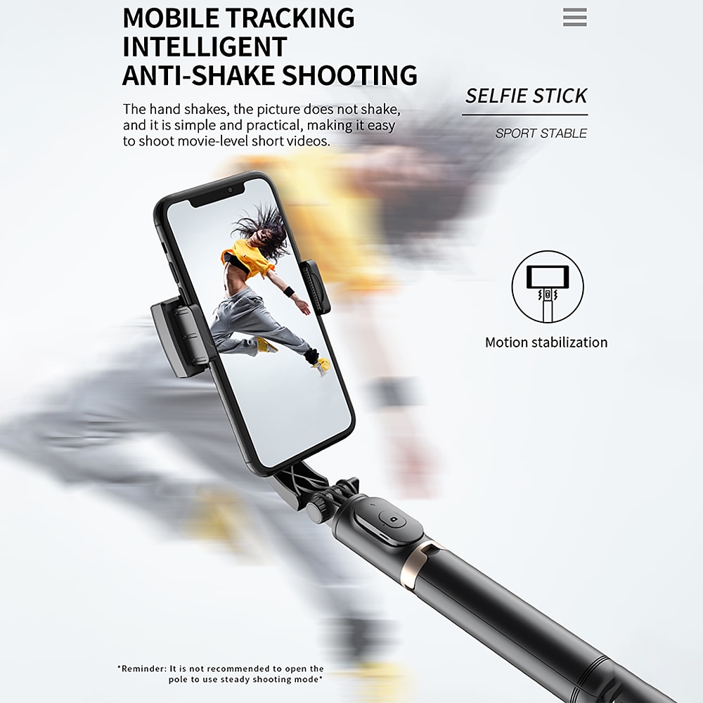Handheld Gimbal Smartphone Bluetooth Handheld Stabilizer with Tripod selfie Stick Folding Gimbal for Smartphone Xiaomi iPhone 2025 - $52.99 –P4