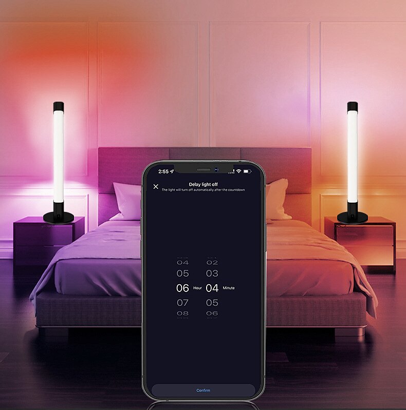 LED Smart Light Tuya WiFi Intelligent Smart Light Bar – Ambient Lighting with App Voice Control, IR Remote Control, Ideal for Computer, Bedroom, and TV 2025 - $34.99 –P8