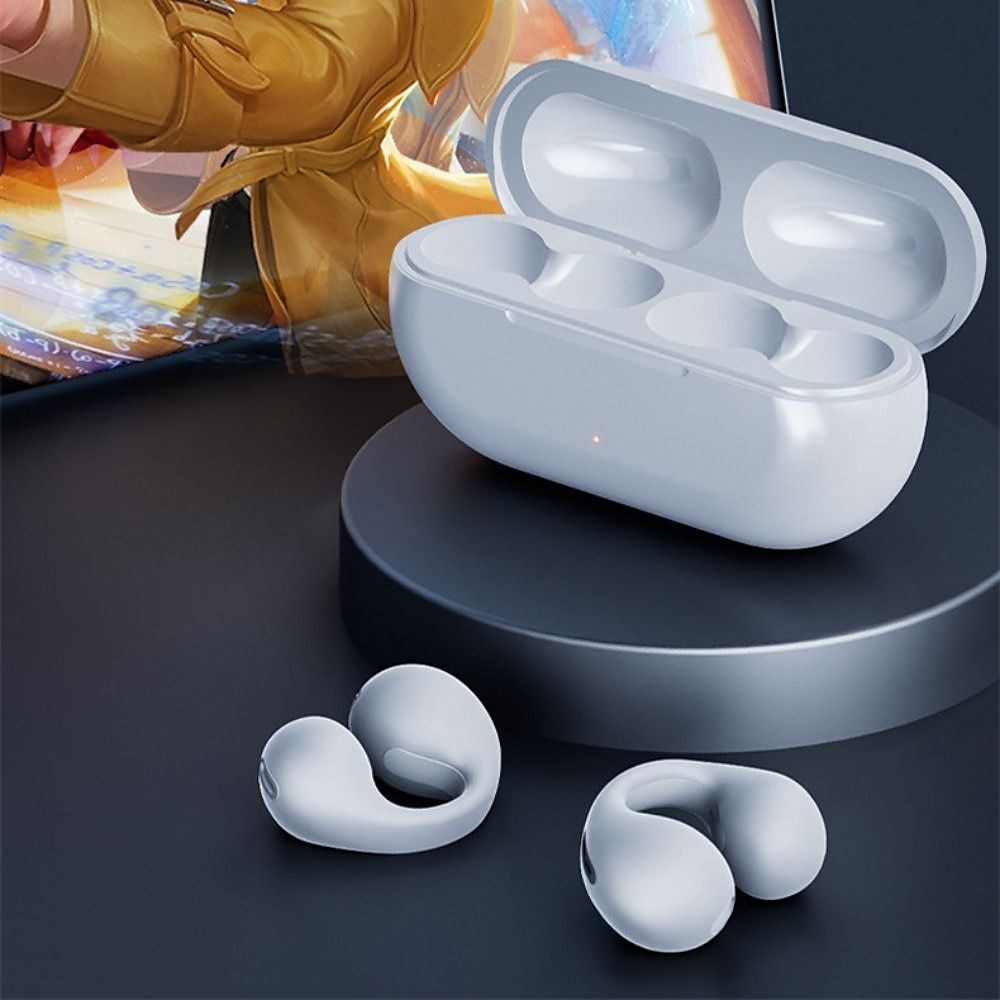 New Ambie Sound Earcuffs 1:1 Ear Earring Wireless Bluetooth Earphones  Auriculares Headset TWS Sport Earbuds