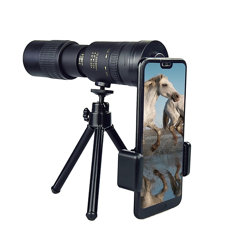 2025年 10-30040mm hd 単眼望遠鏡 スマートフォン アダプター付き クリア bak4 プリズム fmc レンズ スター ウォッチング バード ウォッチング ハンティング キャンプ フットボール ゲーム ウォッチング スーパー フット ボウル アクセサリー  コレクション – $32.99 –P7