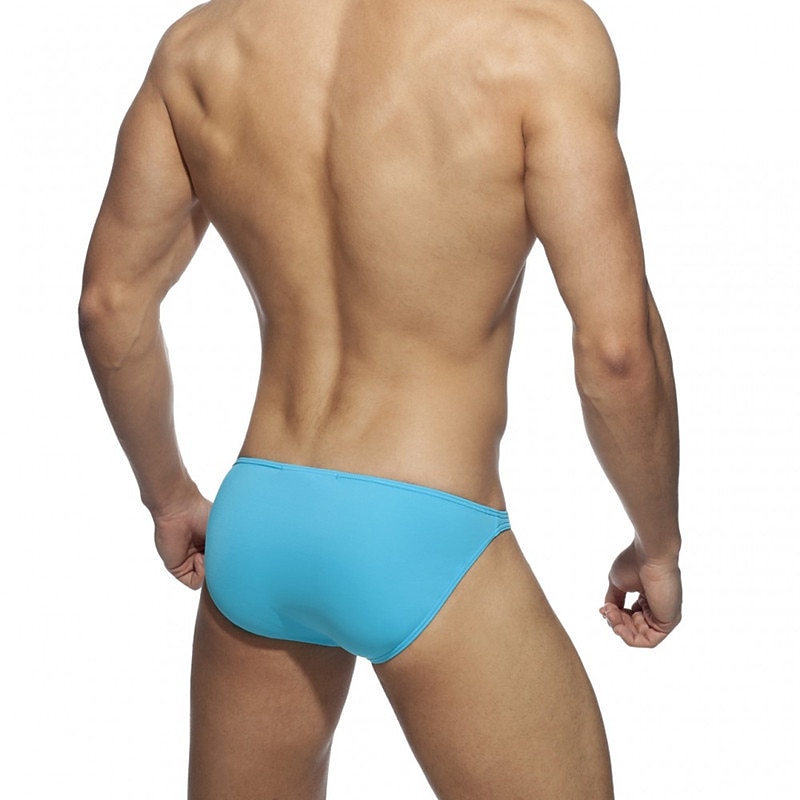 Men's Swimwear Swim Briefs Swim Thong Print Color Block Breathable Soft Daily Wear Weekend Stylish Simple Black White 2025 - $15.49 –P2