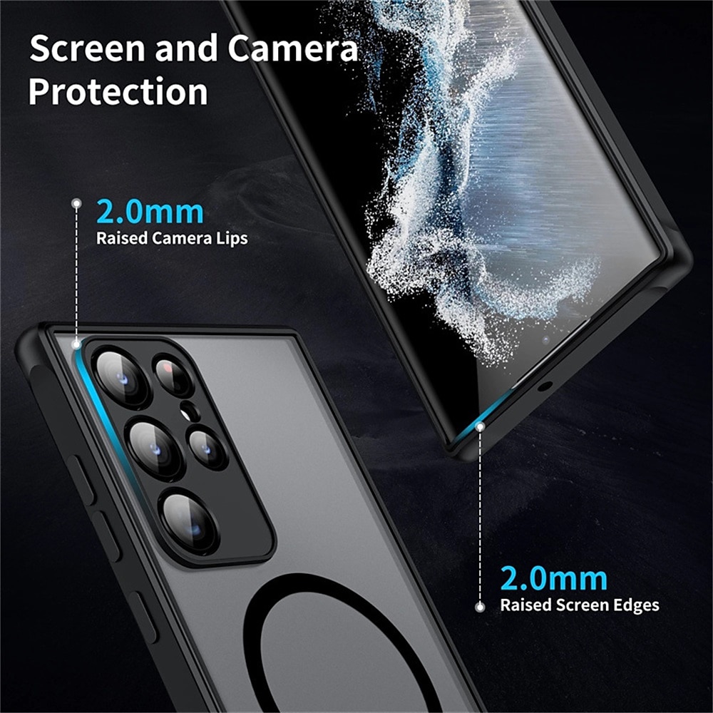 Phone Case For Samsung Galaxy S24 S23 S22 S21 S20 Plus Ultra A55 A35 A25 A15 5G A54 A34 A14 Note 20 Ultra 10 Plus A53 A33 A71 A52 A22 With Magsafe Full Body Protective Shockproof PC 2025 - $12.99 –P6