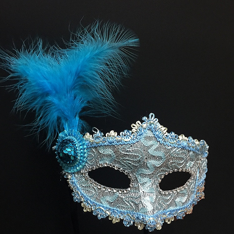 Prinzessin Halloween Maske / Venezianische Maske / Maskenmaske Karnevalsmaske Vintage Halbgesicht Erwachsene Damen / Weiblich Karneval / Maskerade Party Maskerade Karneval von Venedig Einfache 2025 - $24.99 –P7