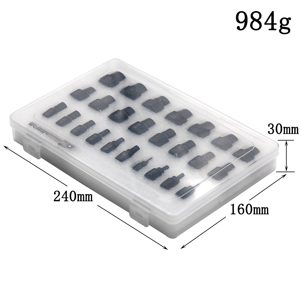 26Pcs British Broken Head Screw Extractor Multi-Spline Screw Slide Thread Broken Screw Removal Tool 2025 - $52.99 –P2