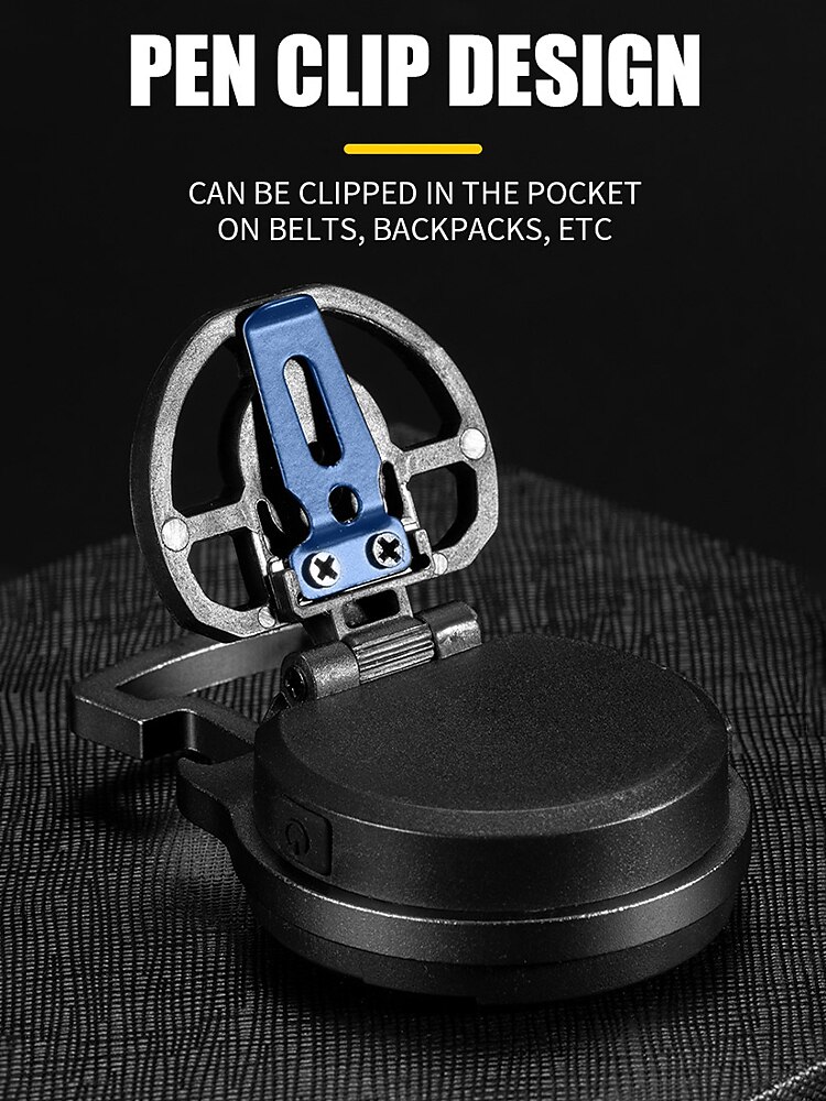 Mini Flashlight Camping Light Lantern Super Bright COB Keychain Work Light Floodlight with Strong Magnet and Clip Waterproof 2025 - $13.49 –P10