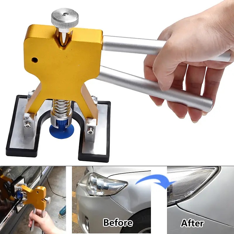 Car Paintless Body Dent Repair Tools Dent Repair Kit Car Dent Puller Tabs Removal Body Damage Fix Tool With Mats Minor Suction Cup Dent Puller 2026 - $36.99 –P1