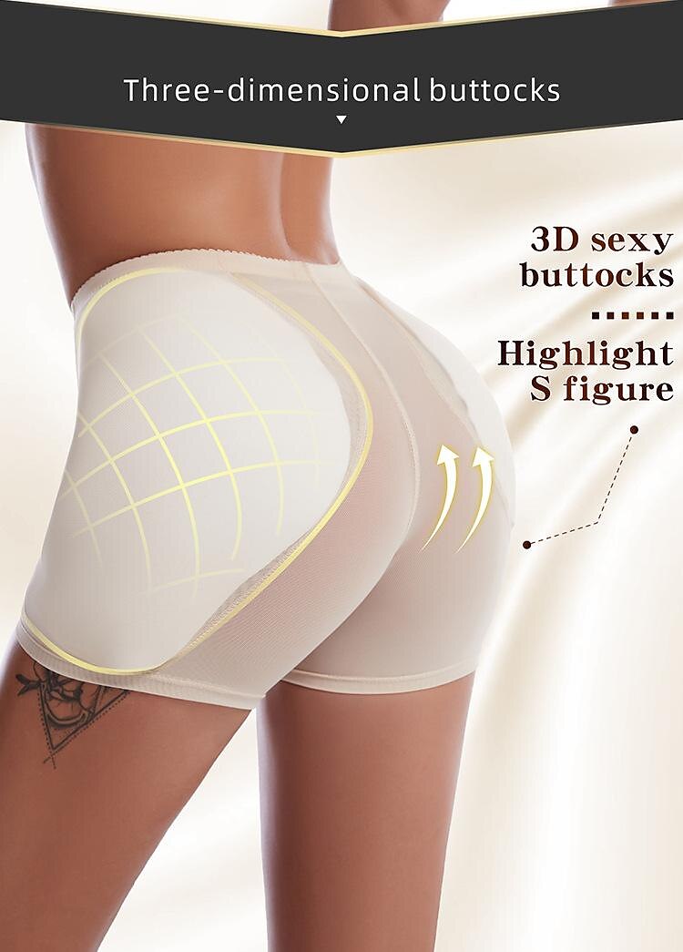 Women Butt Lifter Padded Shapewear Tummy Control Knickers Shaping Panties High Waist Trainer Body Shaper Seamless Hip Enhancer Thigh Slimmer Shorts Slimming Briefs Boyshorts 2025 - $27.99 –P4