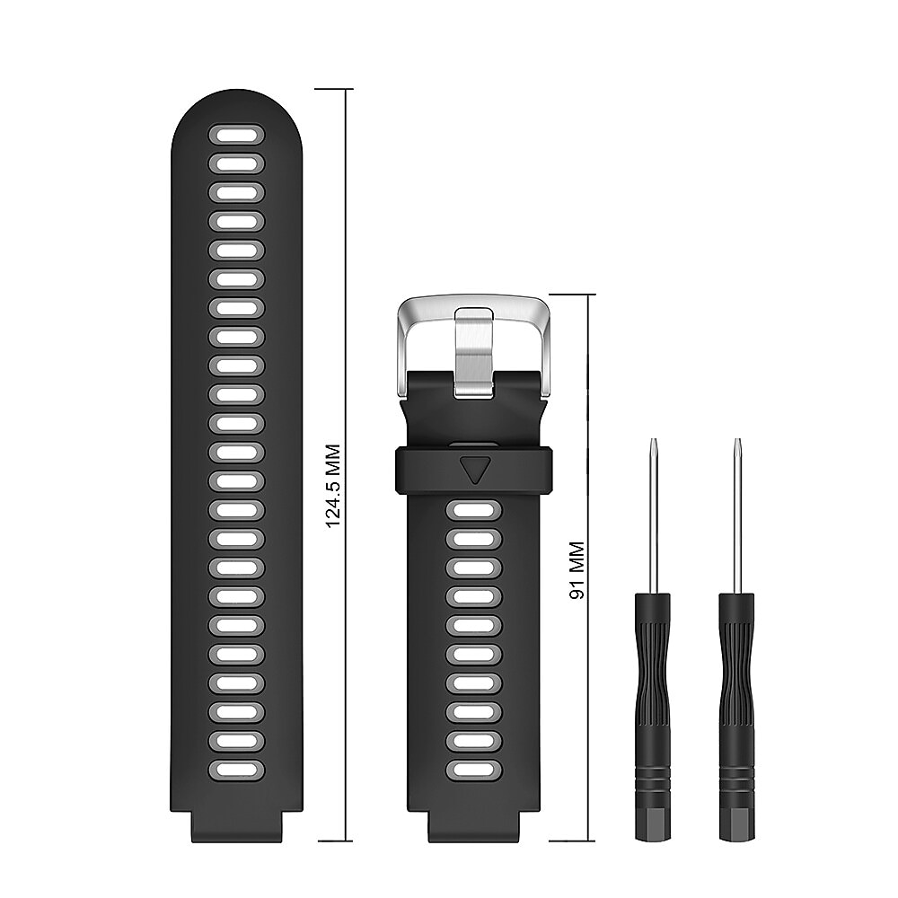Watch Band for Garmin Forerunner 735XT / 630/620/235/230/220 Approach S20 / S6 / S5 Silicone Replacement  Strap Breathable Sport Band Wristband 2025 - $16.99 –P4