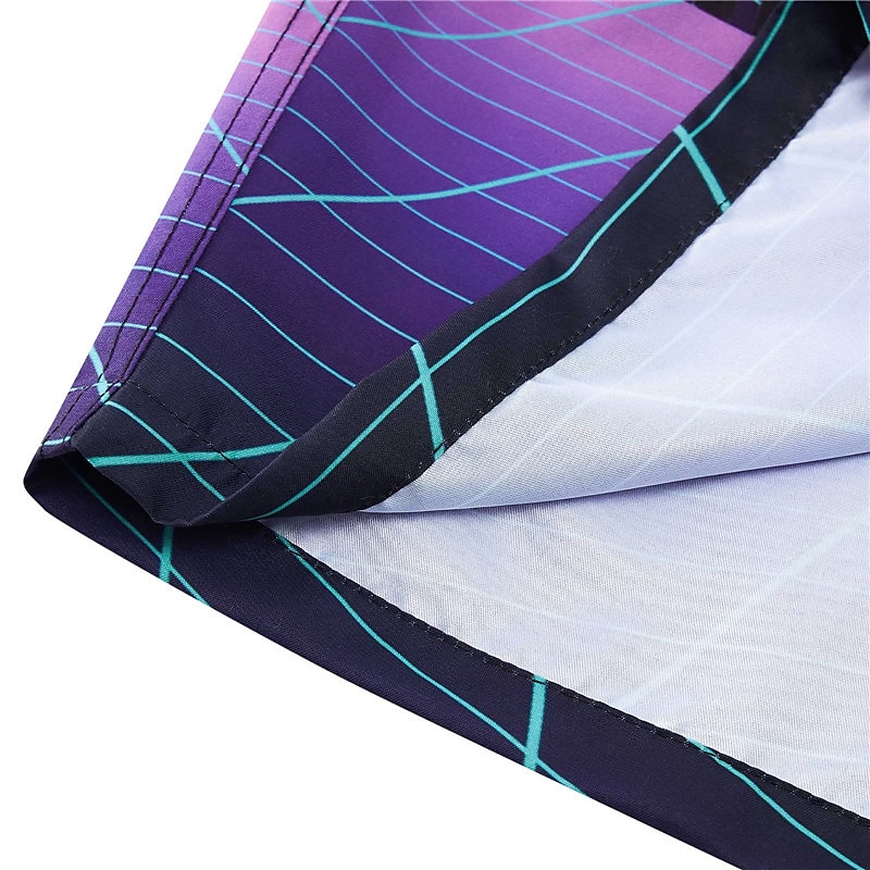 Men's Coconut Tree Graphic Prints Swim Trunks Swim Shorts Board Shorts Mid Waist Hawaiian Boho Casual Daily Holiday Drawstring with Mesh lining Elastic Waist Designer Clothing Apparel 2025 - $19.99 –P13