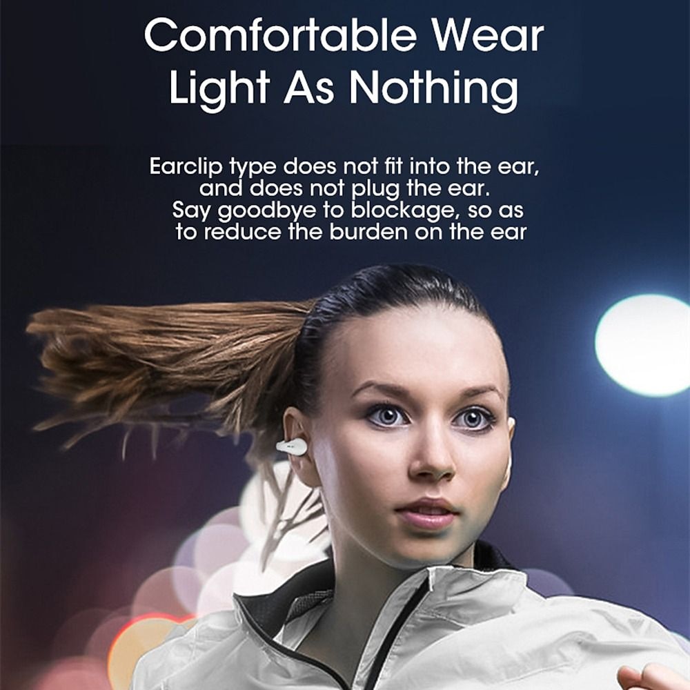 For Ambie Sound Earcuffs 1:1 Ear Earring Wireless Bluetooth Earphones Auriculares Headset TWS Sport Earbuds 2025 - $28.99 –P4