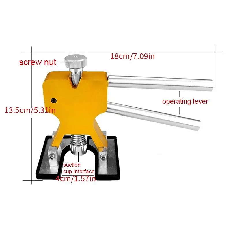Car Paintless Body Dent Repair Tools Dent Repair Kit Car Dent Puller Tabs Removal Body Damage Fix Tool With Mats Minor Suction Cup Dent Puller 2026 - $36.99 –P5
