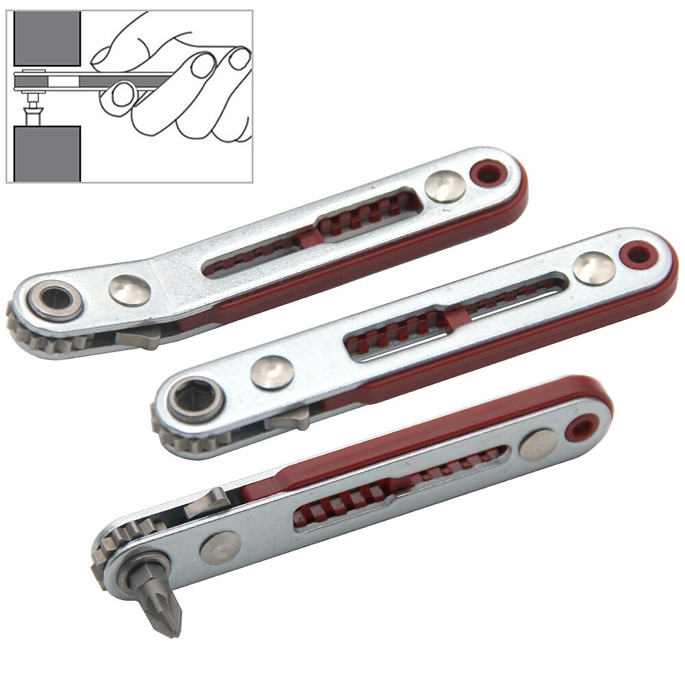 Hexagon Ratchet Spanner 1/4 Inch Mini Ratchet Wrench Screwdriver With Batch Head Set Spanner Screwdriver Hand Repair Tools 2025 - $9.99 –P8