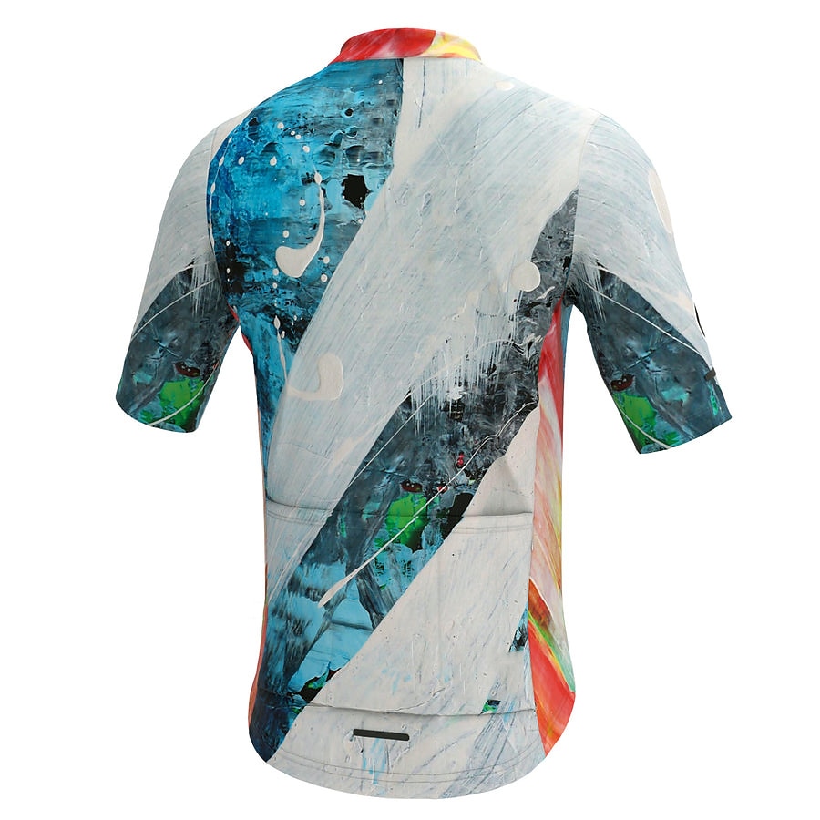 21Grams Homme Maillot Velo Cyclisme Manche Courte Cyclisme Top avec 3 poches arrière VTT Vélo tout terrain Vélo Route Respirable Evacuation de l'humidité Séchage rapide Bandes Réfléchissantes Jaune de 2025 ? $28.99 –P9