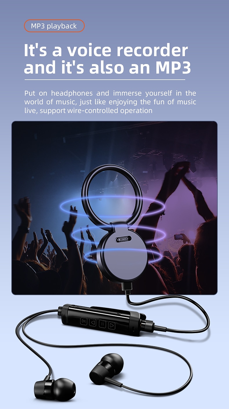 2025年 レコーダー録音音声起動レコーダー、mp3プレーヤーオーディオレコーダー、ビジネススピーチミーティング用のノイズリダクション付き再生  コレクション – $35.99 –P12