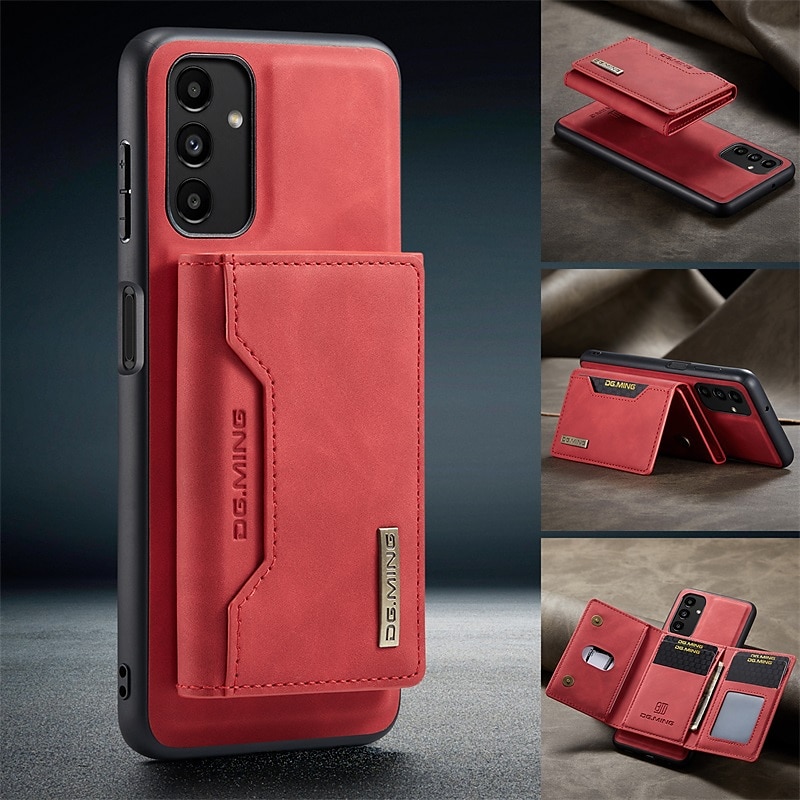 2025年 サムスンギャラクシーS24 A73 A53 A33 Note 20ウルトラ A12 A52 A13 S25ウルトラ用の電話ケース ウォレットケース 取り外し可能なウォレット 磁気 PUレザー コレクション – $25.99 –P22