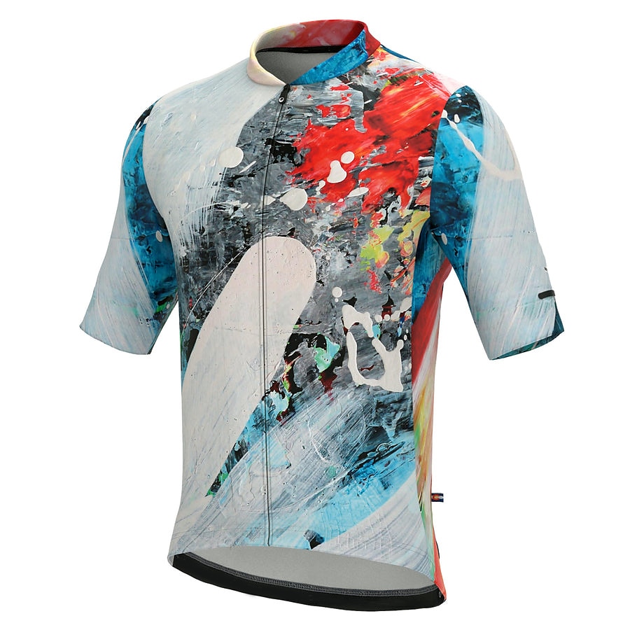 21Grams Homme Maillot Velo Cyclisme Manche Courte Cyclisme Top avec 3 poches arrière VTT Vélo tout terrain Vélo Route Respirable Evacuation de l'humidité Séchage rapide Bandes Réfléchissantes Jaune de 2025 ? $28.99 –P8