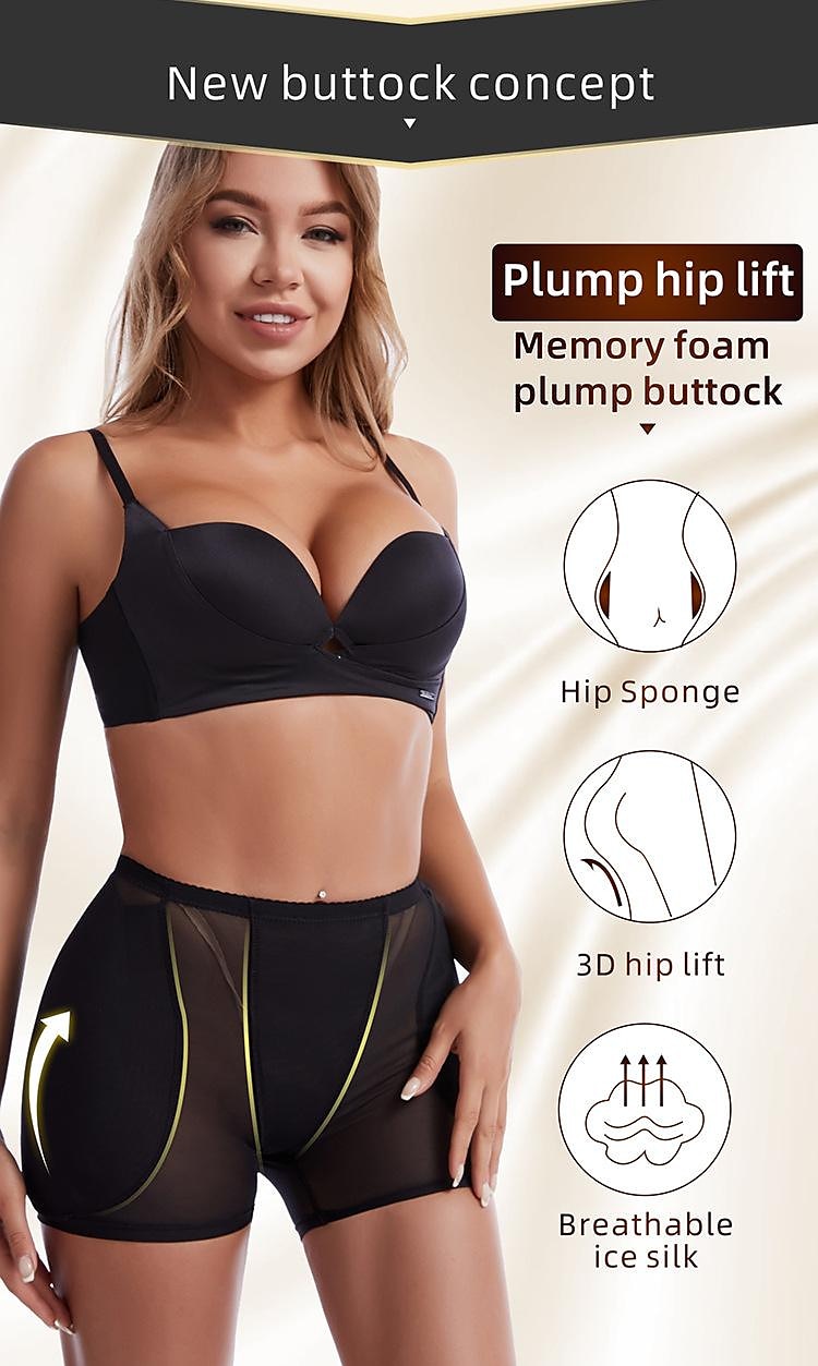 Women Butt Lifter Padded Shapewear Tummy Control Knickers Shaping Panties High Waist Trainer Body Shaper Seamless Hip Enhancer Thigh Slimmer Shorts Slimming Briefs Boyshorts 2025 - $27.99 –P2