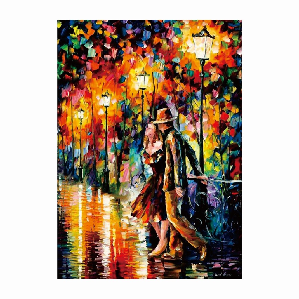 dipinto a mano dipinto a mano pittura a olio parete moderna astratta amante pittura spatola arte tela pittura decorazione della casa arredamento tela arrotolata senza cornice non tesa del 2025 a $102.99 -P6
