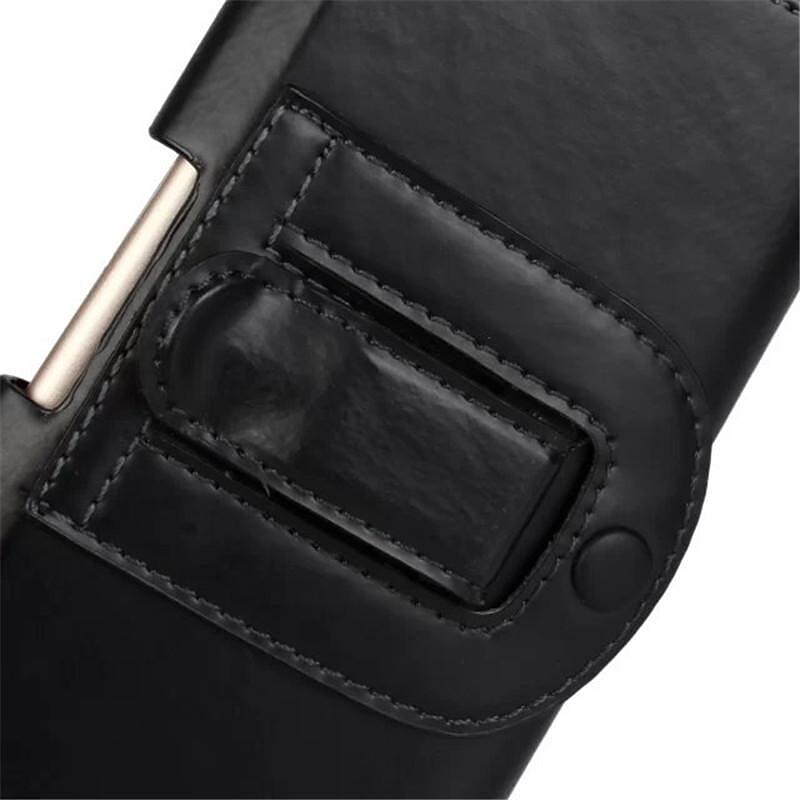 leren telefoonhoesje 7,2/6,5/6,2/5,2'' heuptas magnetische verticale telefoonhoes voor iPhone 14 Pro Max 13 12 11 etui hoes riemclip 2025 - $17.99 –P9