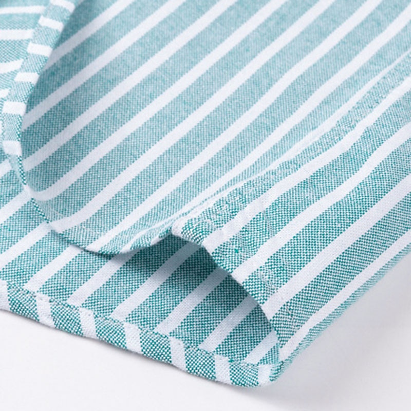 Herr Skjorta Oxford skjorta Randig Bröllop Utomhus Gul Blå Grön Långärmad Fyrkantig hals Vår & Höst Kläder Button-Down 2025 - $34.99 –P11