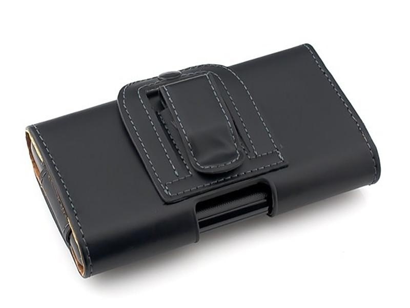 leren telefoonhoesje 7,2/6,5/6,2/5,2'' heuptas magnetische verticale telefoonhoes voor iPhone 14 Pro Max 13 12 11 etui hoes riemclip 2025 - $17.99 –P2