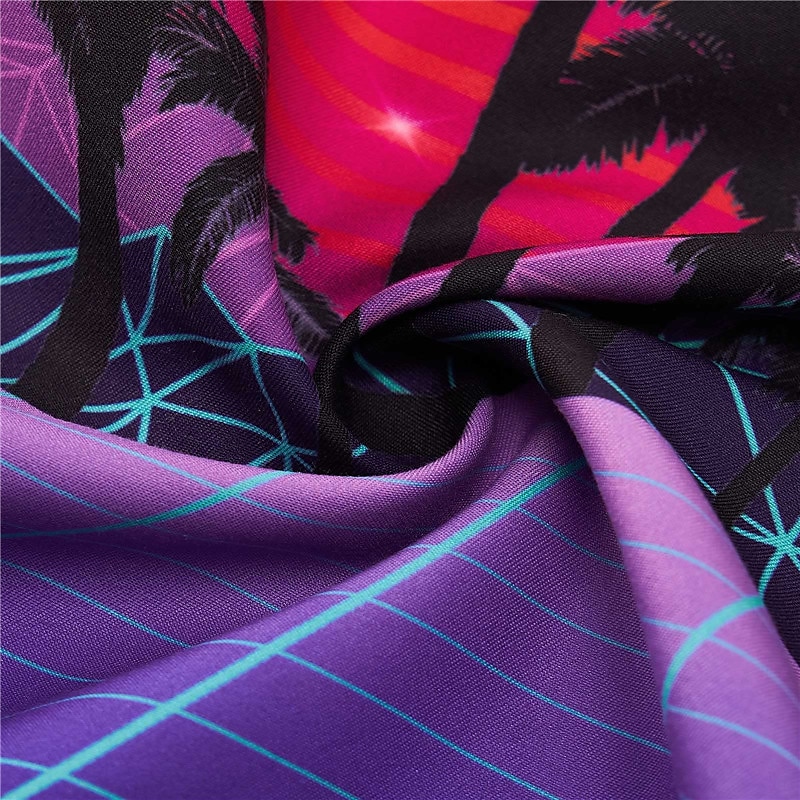 Men's Coconut Tree Graphic Prints Swim Trunks Swim Shorts Board Shorts Mid Waist Hawaiian Boho Casual Daily Holiday Drawstring with Mesh lining Elastic Waist Designer Clothing Apparel 2025 - $19.99 –P14
