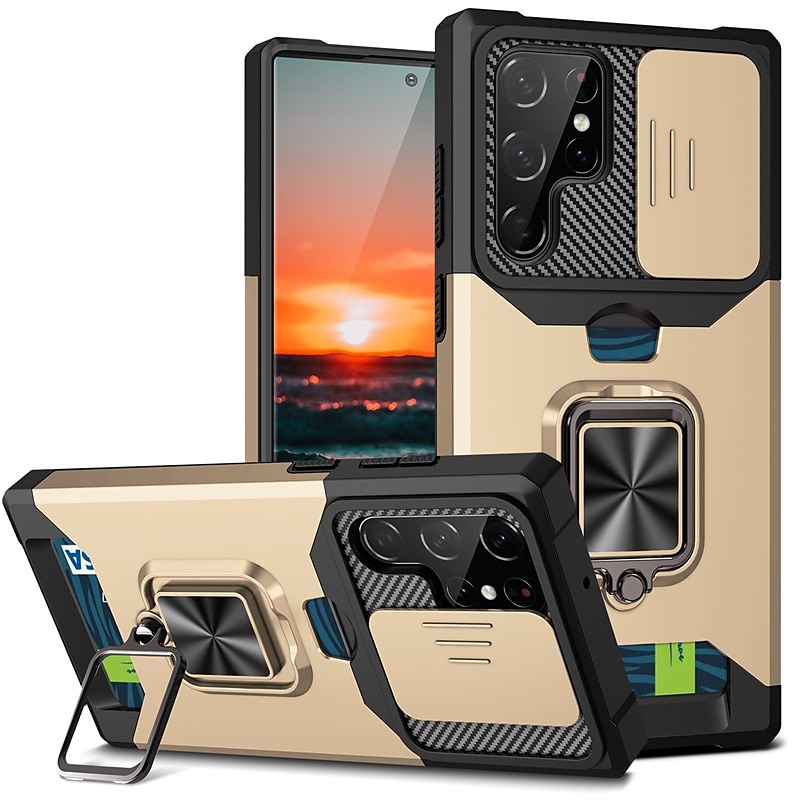 Θήκη Τηλεφώνου Για Samsung Galaxy S23 S22 S21 Plus Ultra A54 A34 A14 Θήκη Πίσω με Κάτοχο Δαχτυλιδιού Ολόκληρης Σώματος Προστατευτική Θωράκιση TPU PC 2025 - $13.99 –P5