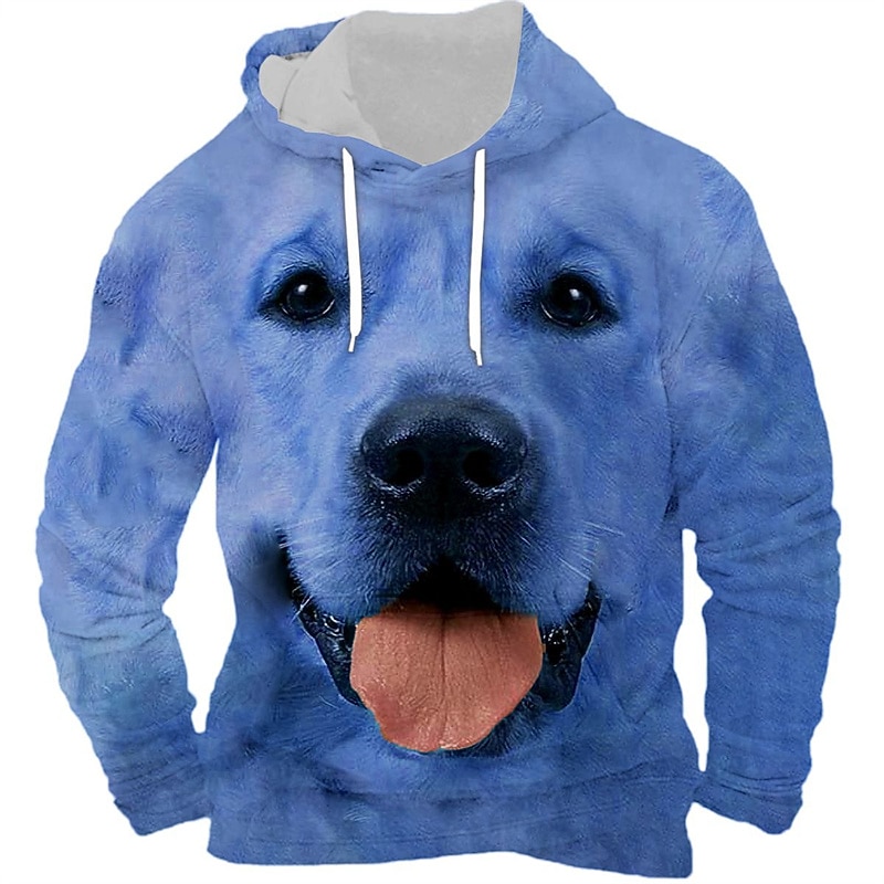 Per uomo Cane Stampe Grafiche Felpa con Cappuccio Felpe con cappuccio Felpa Streetwear Designer Manica Lunga Con Cappuccio Quotidiano Sportivo Nero Rosso Stampato Primavera & Autunno progettista del 2025 a $29.99 –P4