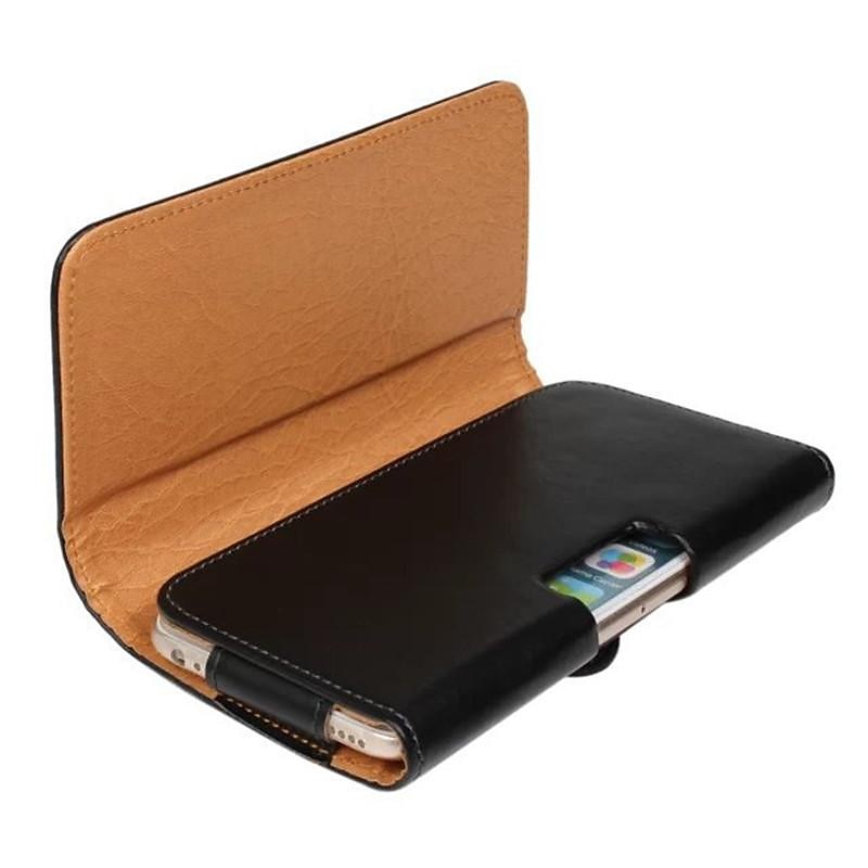 leren telefoonhoesje 7,2/6,5/6,2/5,2'' heuptas magnetische verticale telefoonhoes voor iPhone 14 Pro Max 13 12 11 etui hoes riemclip 2025 - $17.99 –P8