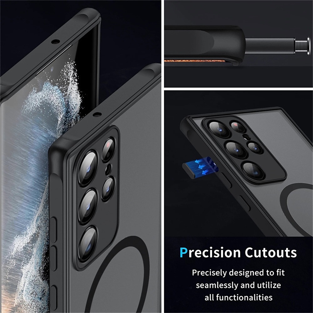 Phone Case For Samsung Galaxy S24 S23 S22 S21 S20 Plus Ultra A55 A35 A25 A15 5G A54 A34 A14 Note 20 Ultra 10 Plus A53 A33 A71 A52 A22 With Magsafe Full Body Protective Shockproof PC 2025 - $12.99 –P5