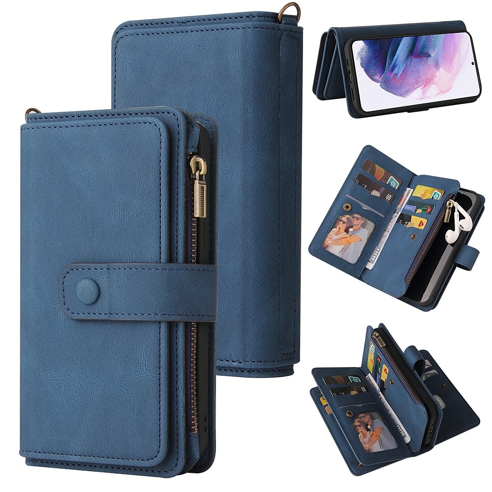 telefon Maska Pentru Google Pixel 7 Pixel 7 Pro Pixel 6 Pixel 6 Pro Portofel Card Ramă Anti-șoc Protectie pentru intreg corpul Anti Praf Mată TPU PU piele 2025 - $27.99 –P3