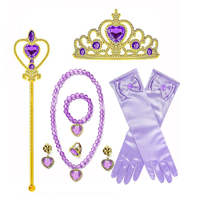 Malá mořská víla Malá mořská víla Aqua Princess Šaty Téma Party Kostým cosplay Filmové kostýmy for Dívčí Dětské Karneval Plesová maškaráda 2025 - $22.99 –P6