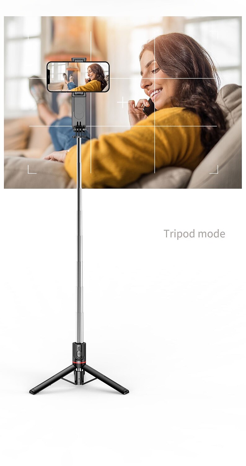 Stable Selfie Stick Tripod With Fill Light 44 Inch Extendable Selfie Stick With Wireless Remote And Tripod Stand 360 Rotation For IPhone 14/13/12/11 Pro/XS Max/XS/XR/X/8/7 Samsung And Smartphone 2025 - $33.99 –P15