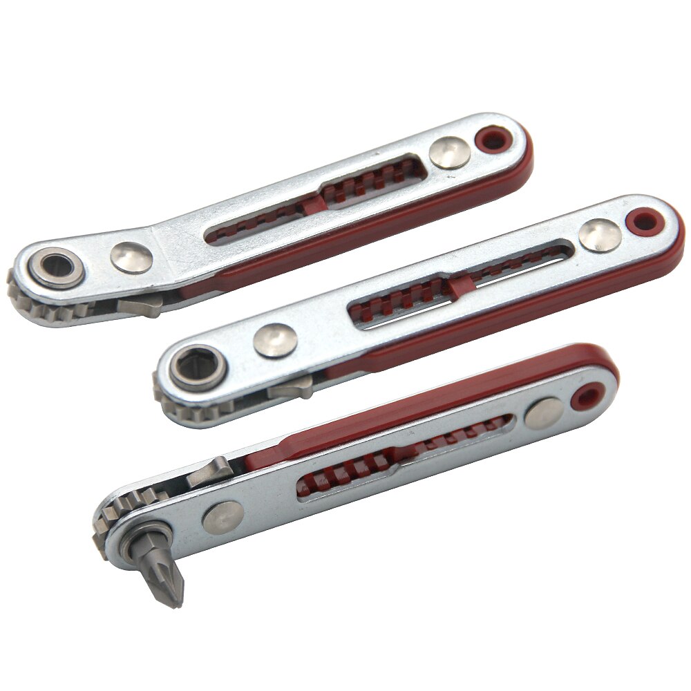 Hexagon Ratchet Spanner 1/4 Inch Mini Ratchet Wrench Screwdriver With Batch Head Set Spanner Screwdriver Hand Repair Tools 2025 - $9.99 –P1