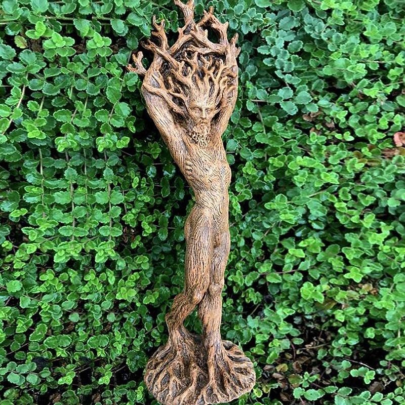 Resin Dryade Statue Figures, Dryade Ornament, Goddess Statue, God or Goddess of the Tree Statue, Craft Statue Model Sculptures Home Decor Sculpture Gift, Garden Craft Garden Park Decoration 2025 - $10.49 –P5