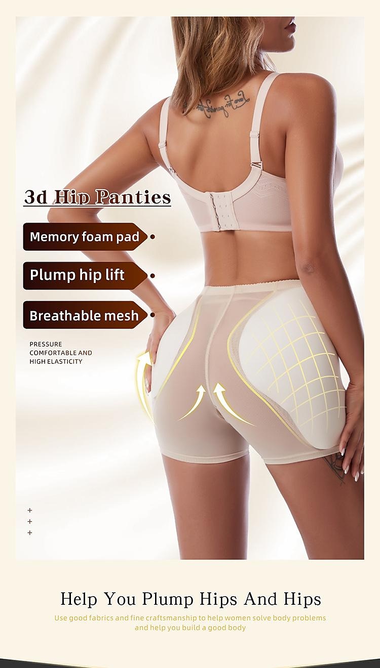 Women Butt Lifter Padded Shapewear Tummy Control Knickers Shaping Panties High Waist Trainer Body Shaper Seamless Hip Enhancer Thigh Slimmer Shorts Slimming Briefs Boyshorts 2025 - $27.99 –P1