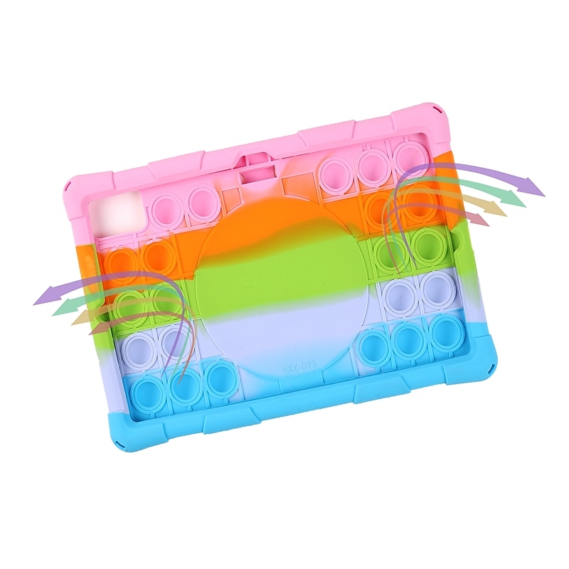 Tablette Etuis coque Pour Samsung Galaxy Tab S8 11'' S6 Lite A7 A 8.0" 2022 2021 2020 2019 Portable Poignée Porte-crayons Bande dessinée Dégradé de Couleur Armure Silicone Pour Enfants de 2025 ? $29.99 –P3