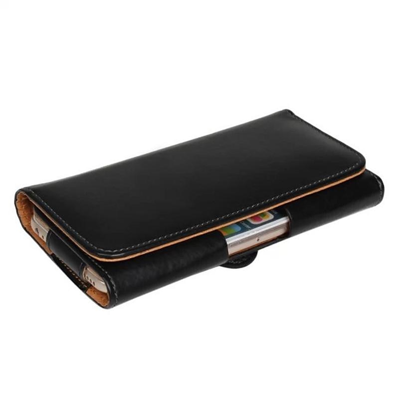 leren telefoonhoesje 7,2/6,5/6,2/5,2'' heuptas magnetische verticale telefoonhoes voor iPhone 14 Pro Max 13 12 11 etui hoes riemclip 2025 - $17.99 –P6