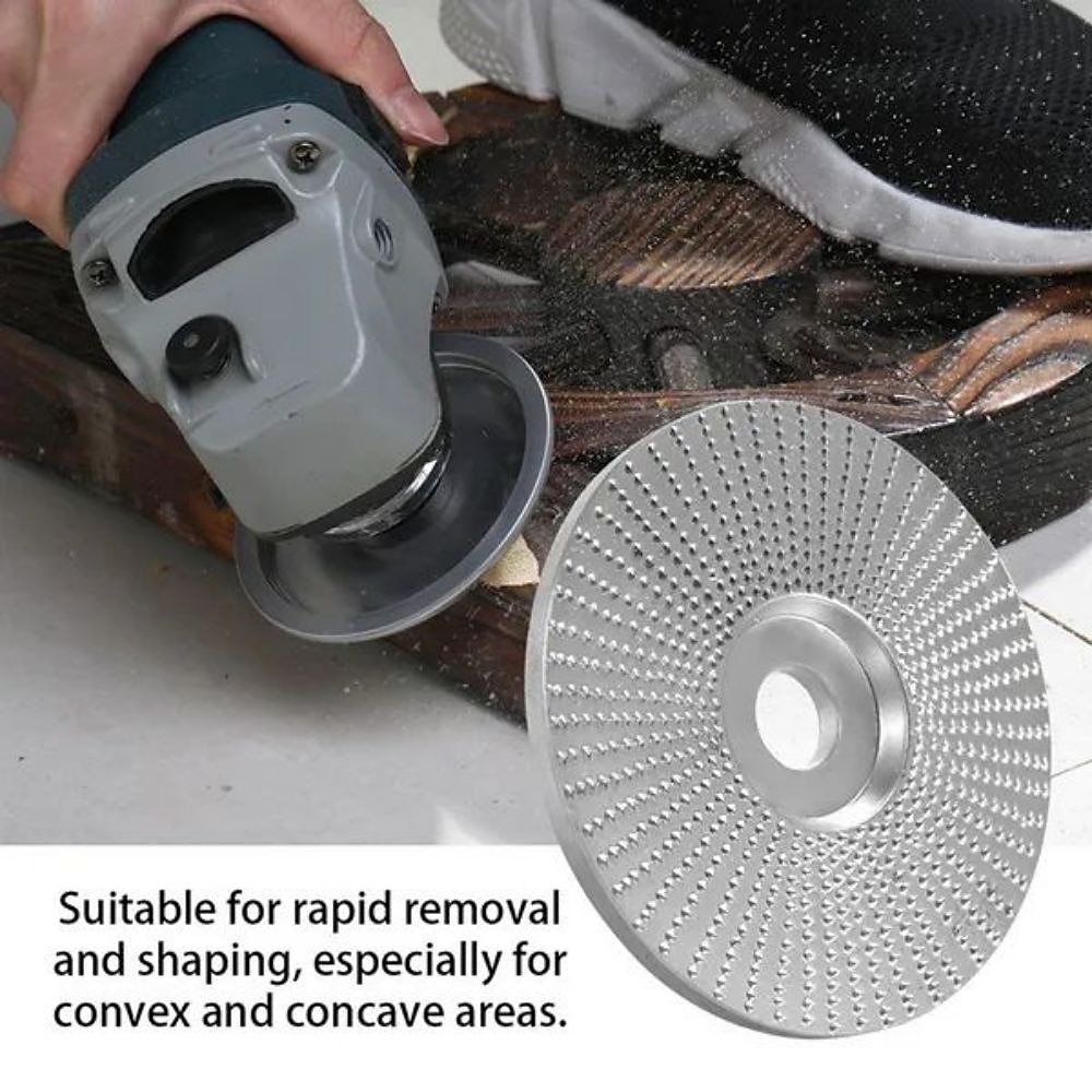 Wood Angle Grinding Wheel Sanding Carving Rotary Tool Abrasive Disc for Angle Grinder Tungsten Carbide Coating Bore Shaping 2025 - $19.99 –P5