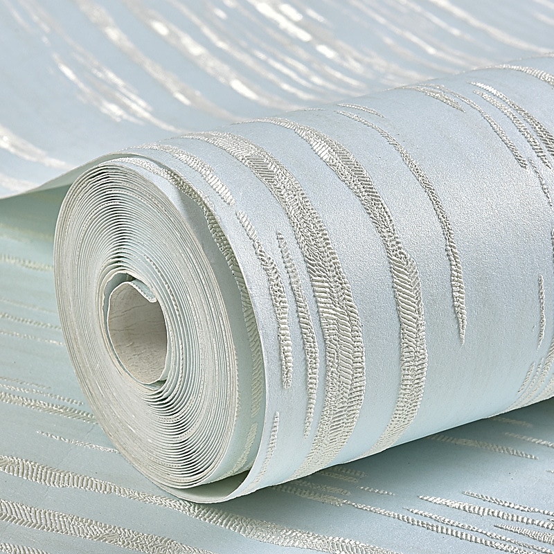 פסי טפט כיסוי קיר סרט מדבקה לקלף ולהדביק בד לא ארוג מובלט בעיצוב הבית 300x53 ס"מ/118.11x20.87 אינץ' 2025 - $24.99 –P5