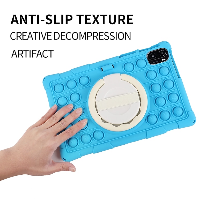 Tablet Case Cover For Samsung Galaxy Tab S8 11'' S6 Lite 10.4" A7 10.4'' A 8.0" 2022 2021 2020 2019 Portable Handle Pencil Holder Cartoon Color Gradient Armor Silicone For Kids 2025 - $29.99 –P1