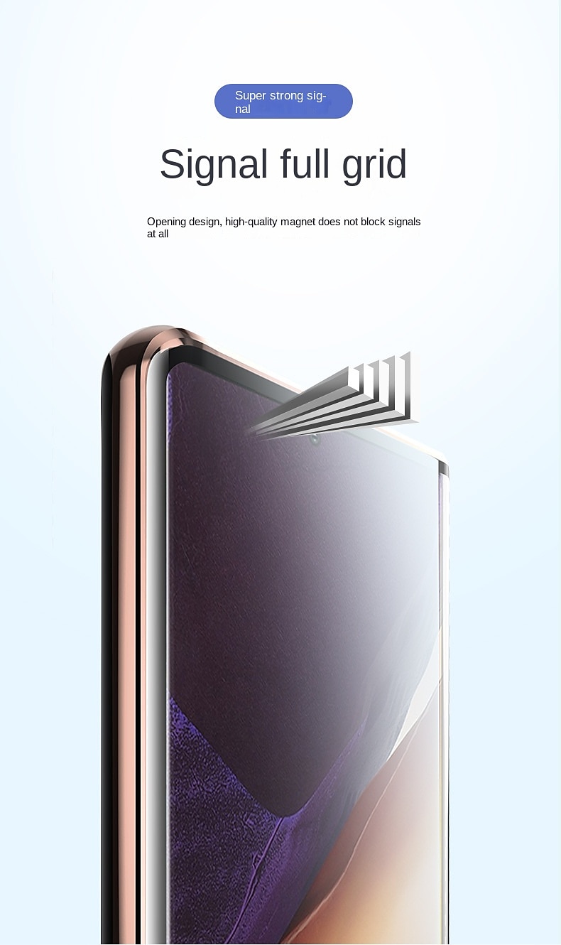 Phone Case For Samsung Galaxy S26 Ultra Plus S25 S24 S23 S22 S21 Ultra Plus Magnetic Adsorption Bumper Frame Magnetic Full Body Protective Solid Colored Tempered Glass Metal 2026 - $19.99 –P12