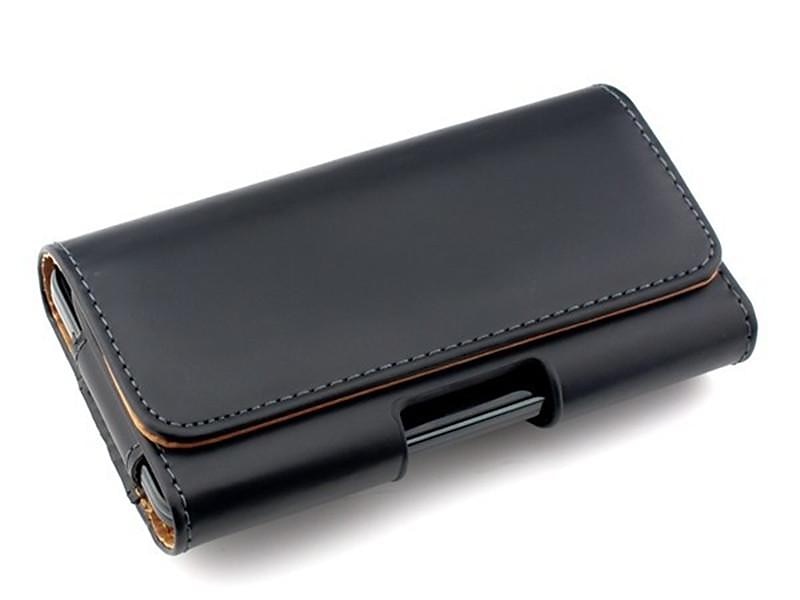 leren telefoonhoesje 7,2/6,5/6,2/5,2'' heuptas magnetische verticale telefoonhoes voor iPhone 14 Pro Max 13 12 11 etui hoes riemclip 2025 - $17.99 –P1