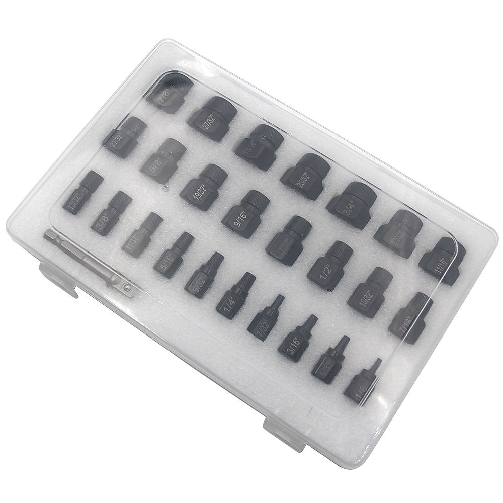 26Pcs British Broken Head Screw Extractor Multi-Spline Screw Slide Thread Broken Screw Removal Tool 2025 - $52.99 –P10