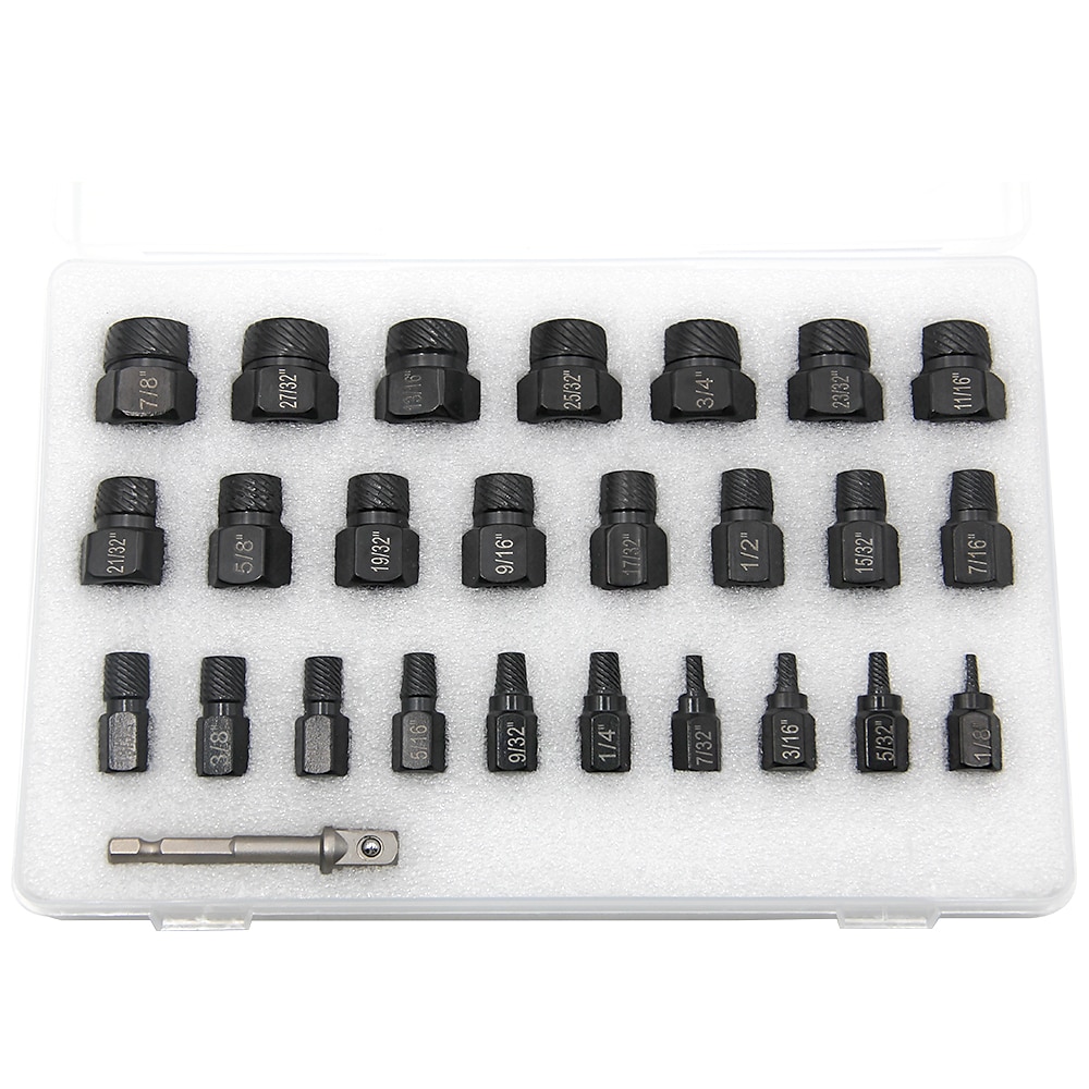 26Pcs British Broken Head Screw Extractor Multi-Spline Screw Slide Thread Broken Screw Removal Tool 2025 - $52.99 –P4