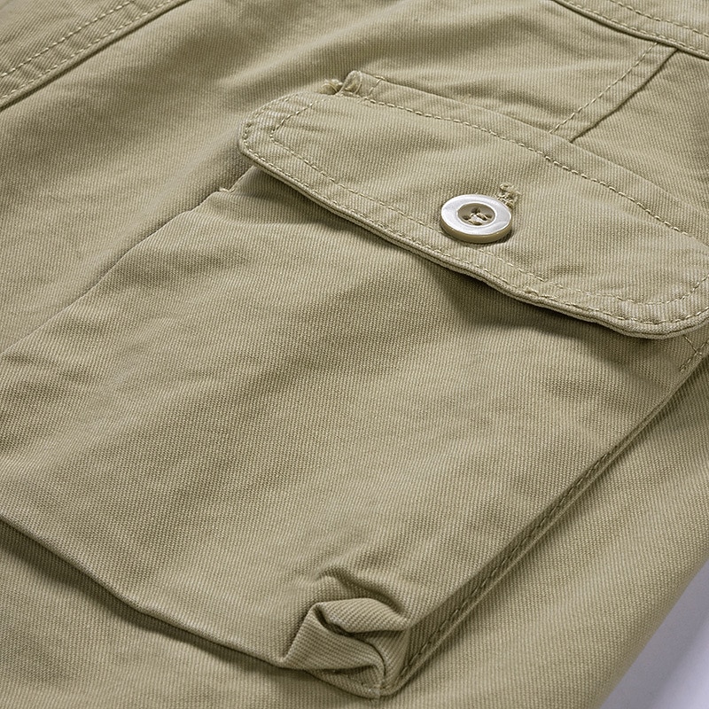 Herren Cargo Shorts Kurze Hosen Shorts Kurze Hosen Multi Pocket Gerade geschnitten Bedruckt Einfarbig Komfort tragbar Knielänge Outdoor Täglich Sport Stilvoll Schwarz Blau 2026 - $26.99 –P20