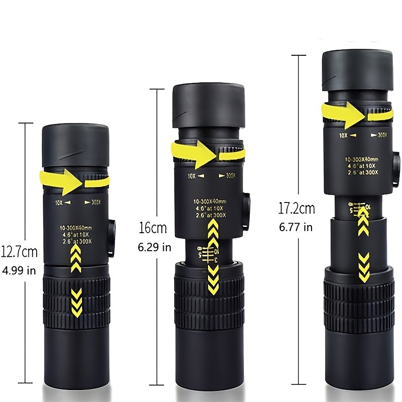 2025年 10-30040mm hd 単眼望遠鏡 スマートフォン アダプター付き クリア bak4 プリズム fmc レンズ スター ウォッチング バード ウォッチング ハンティング キャンプ フットボール ゲーム ウォッチング スーパー フット ボウル アクセサリー  コレクション – $32.99 –P4